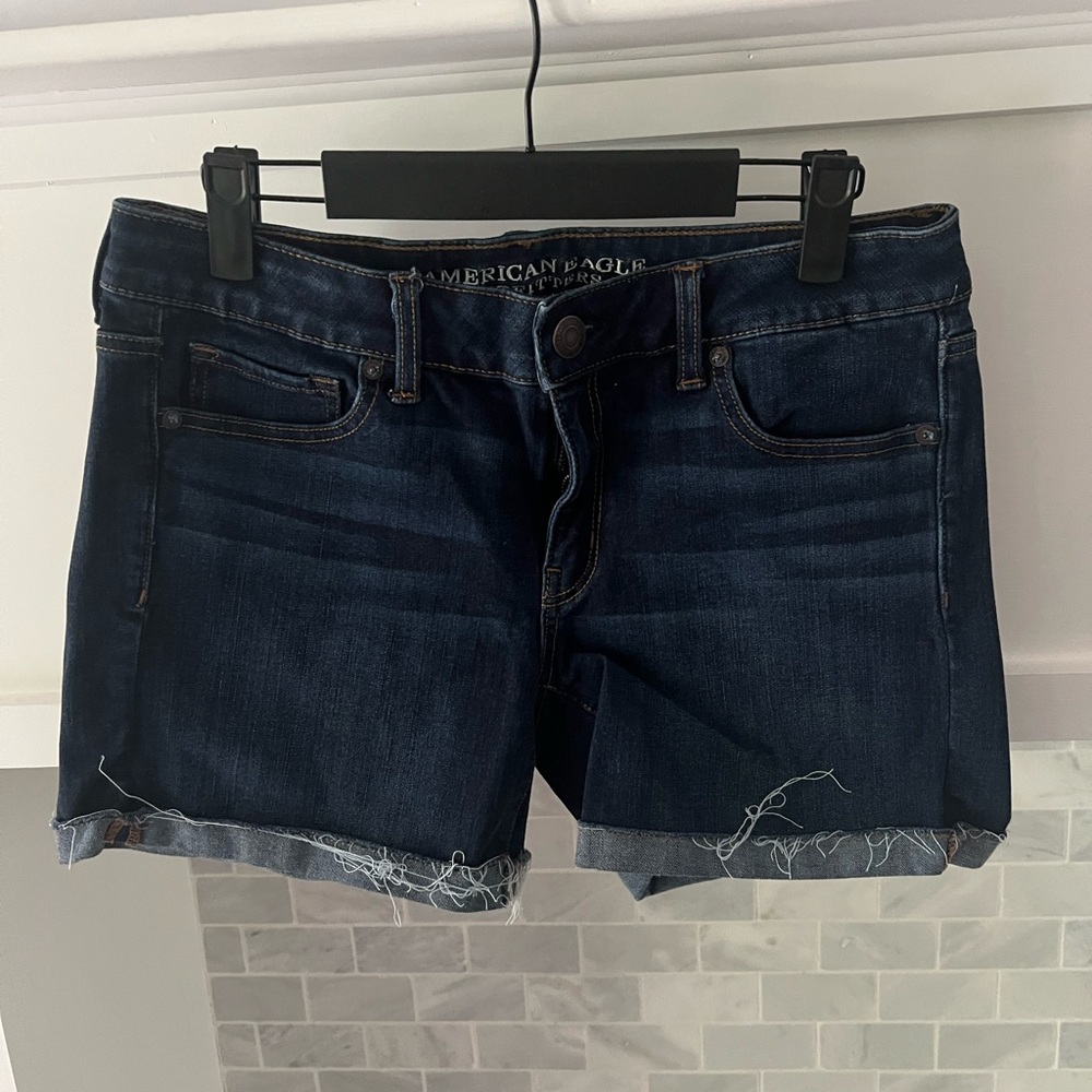 Women’s American Eagle Outfitters Blue Jean Shorts - midi
